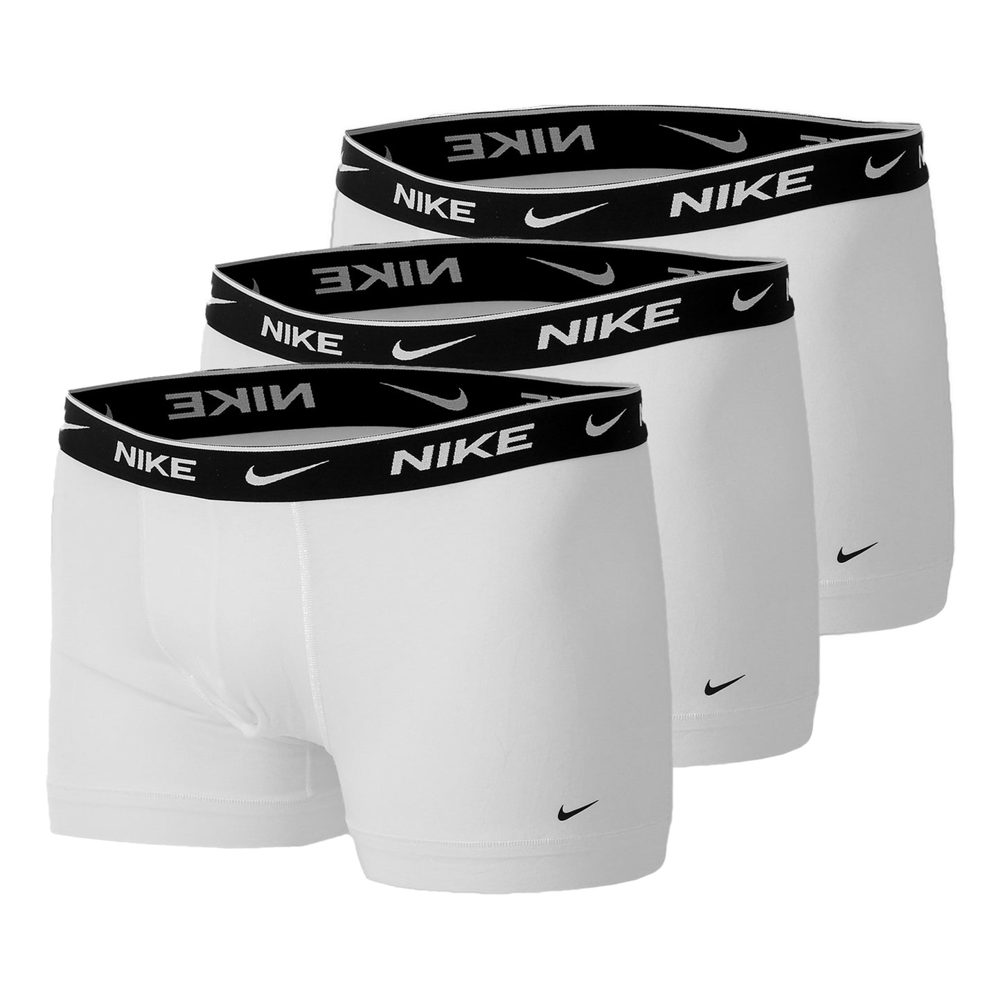 Nike Everyday Stretch Trunk Boxer Short 3er Pack Herren - weiß, schwarz Nike Everyday Stretch Trunk Boxer Short 3er Pack Herren - weiß, schwarz