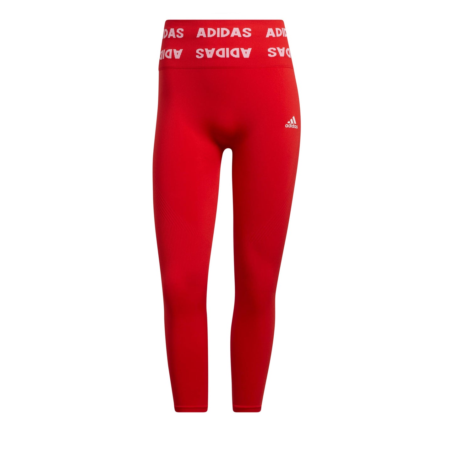 adidas Aeroknit 7/8 Tight Damen - rot, weiß adidas Aeroknit 7/8 Tight Damen - rot, weiß