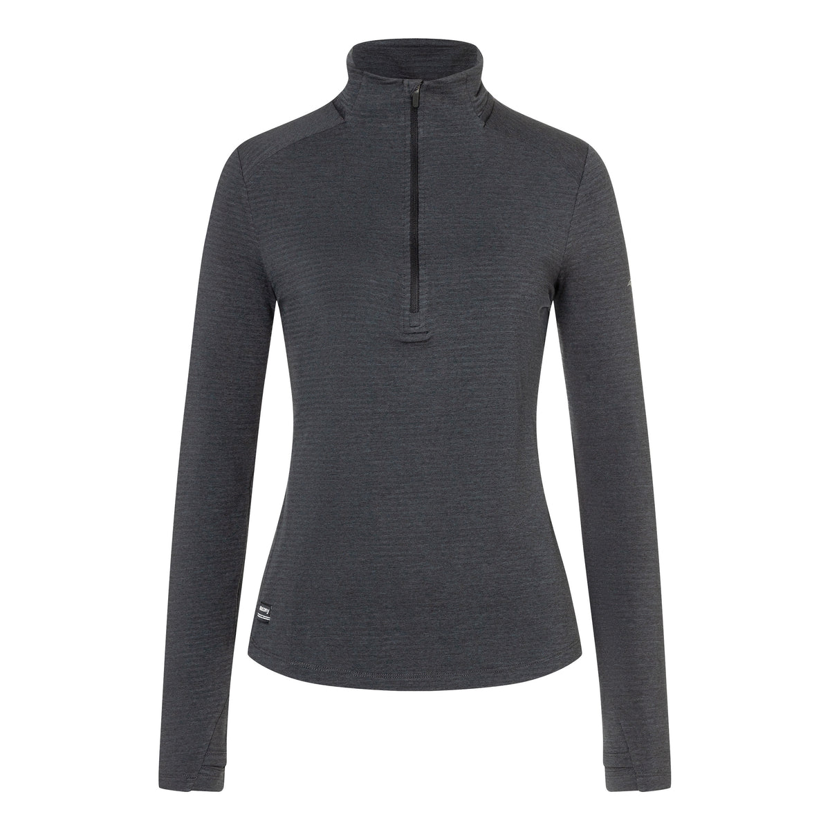 Saucony Triumph 3D Half-Zip Lauftop Damen-Schwarz Saucony Triumph 3D Half-Zip Lauftop Damen-Schwarz