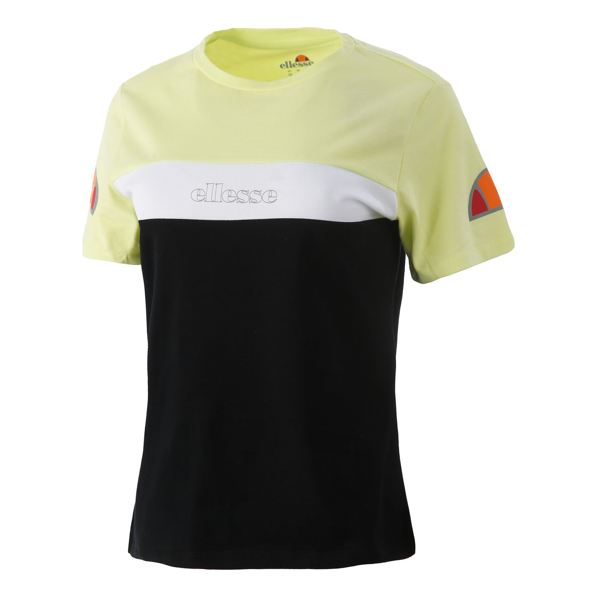 Ellesse Becaert T-Shirt Damen - schwarz, limette