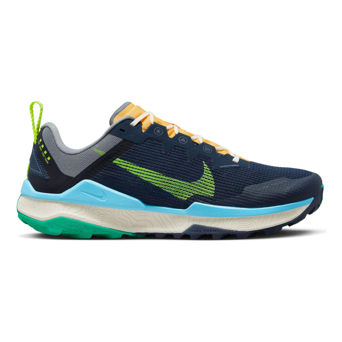 Nike React Wildhorse 8 Trailschuh Herren - blau, grün