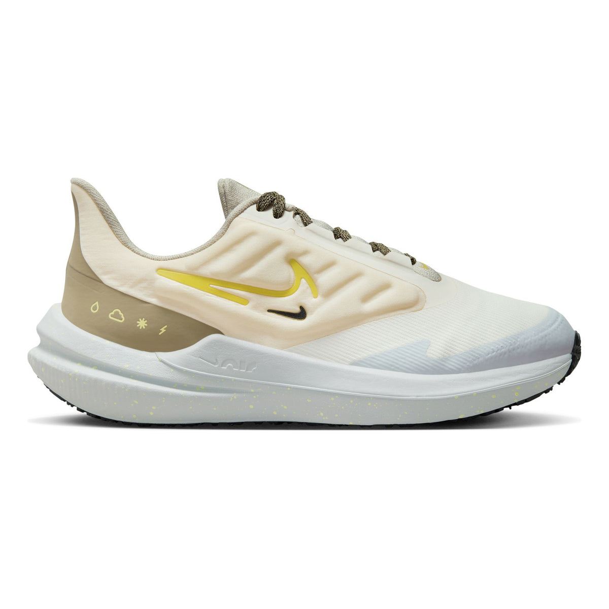 Nike Winflo 9 Shield Neutralschuh Damen - beige, gelb