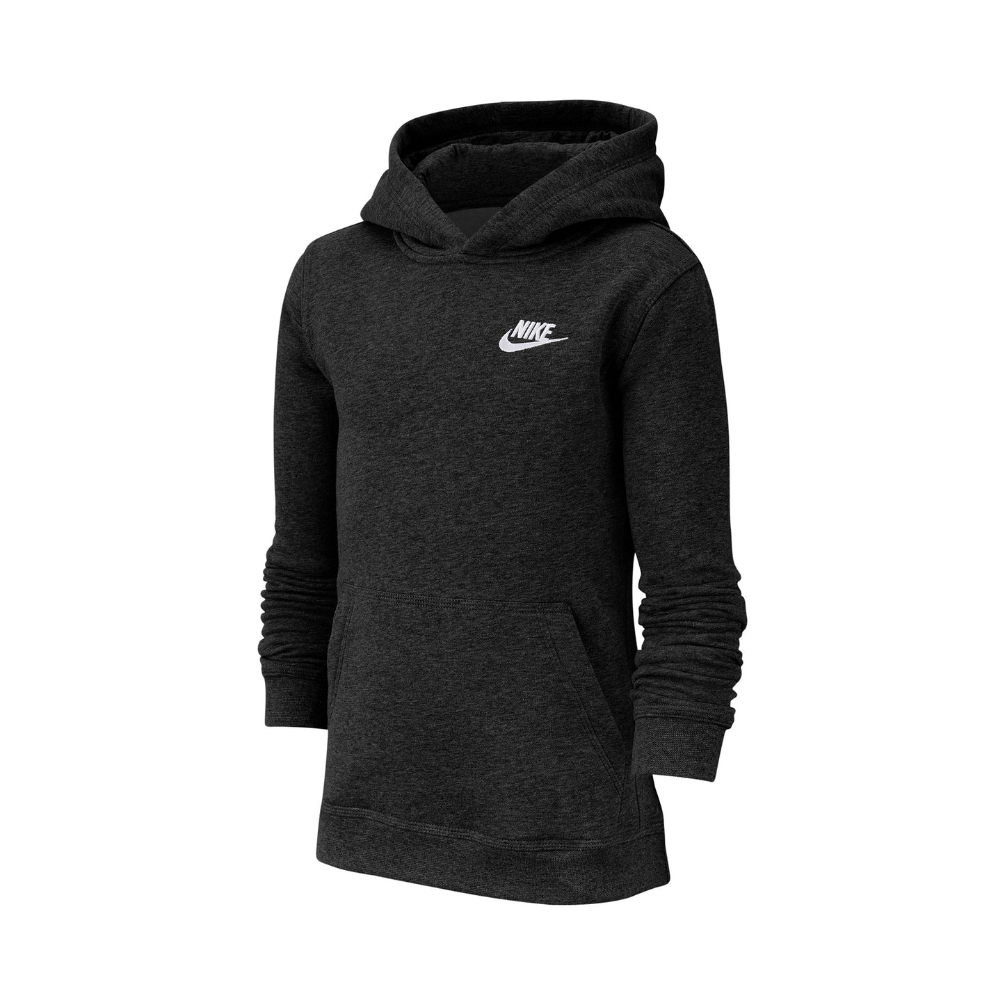 Nike Club Hoody Jungen - schwarz, weiß