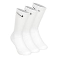 Everday Lightweight Crew Sportsocken 3er Pack Unisex - weiß, schwarz