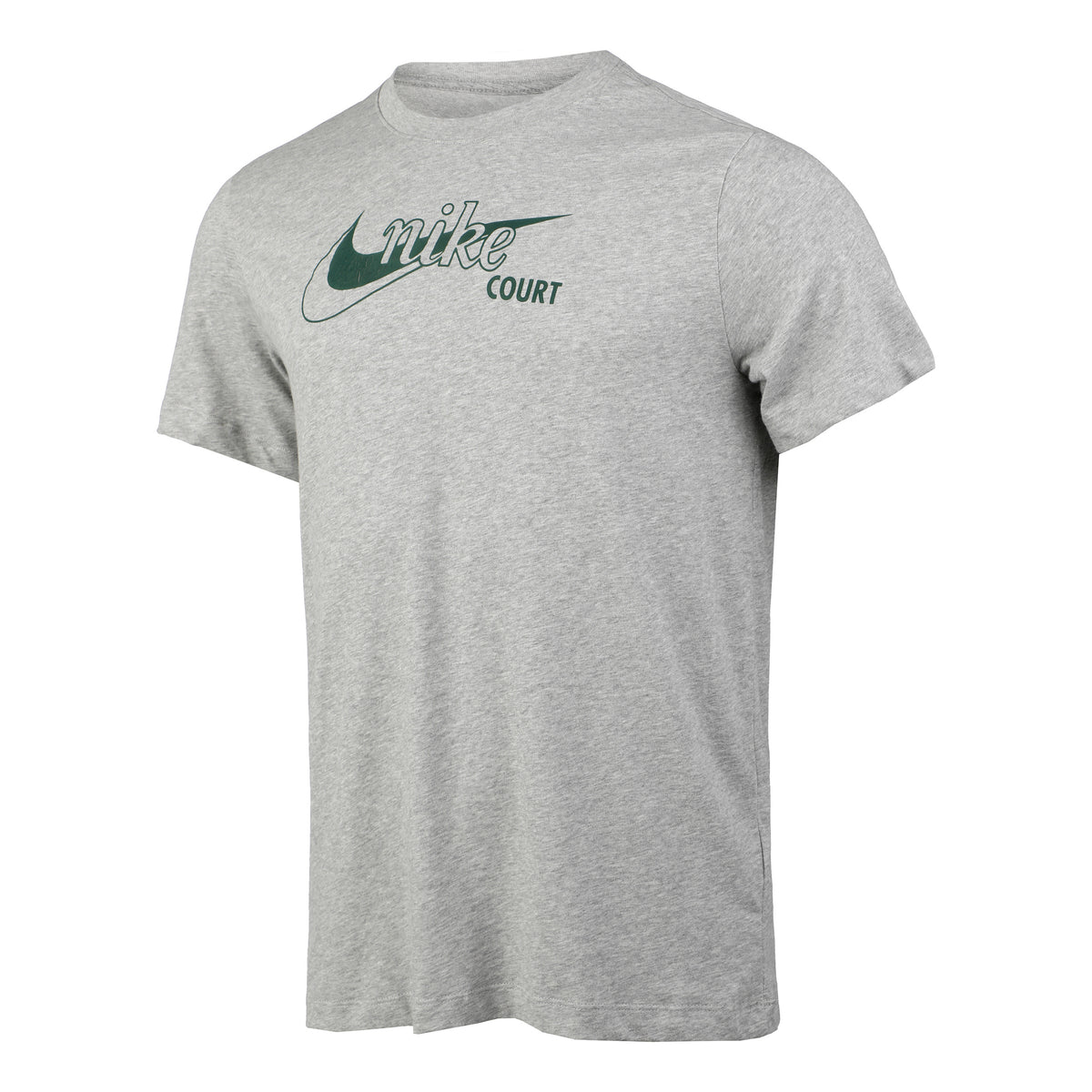 Nike Dri-Fit Swoosh T-Shirt Herren - hellgrau,