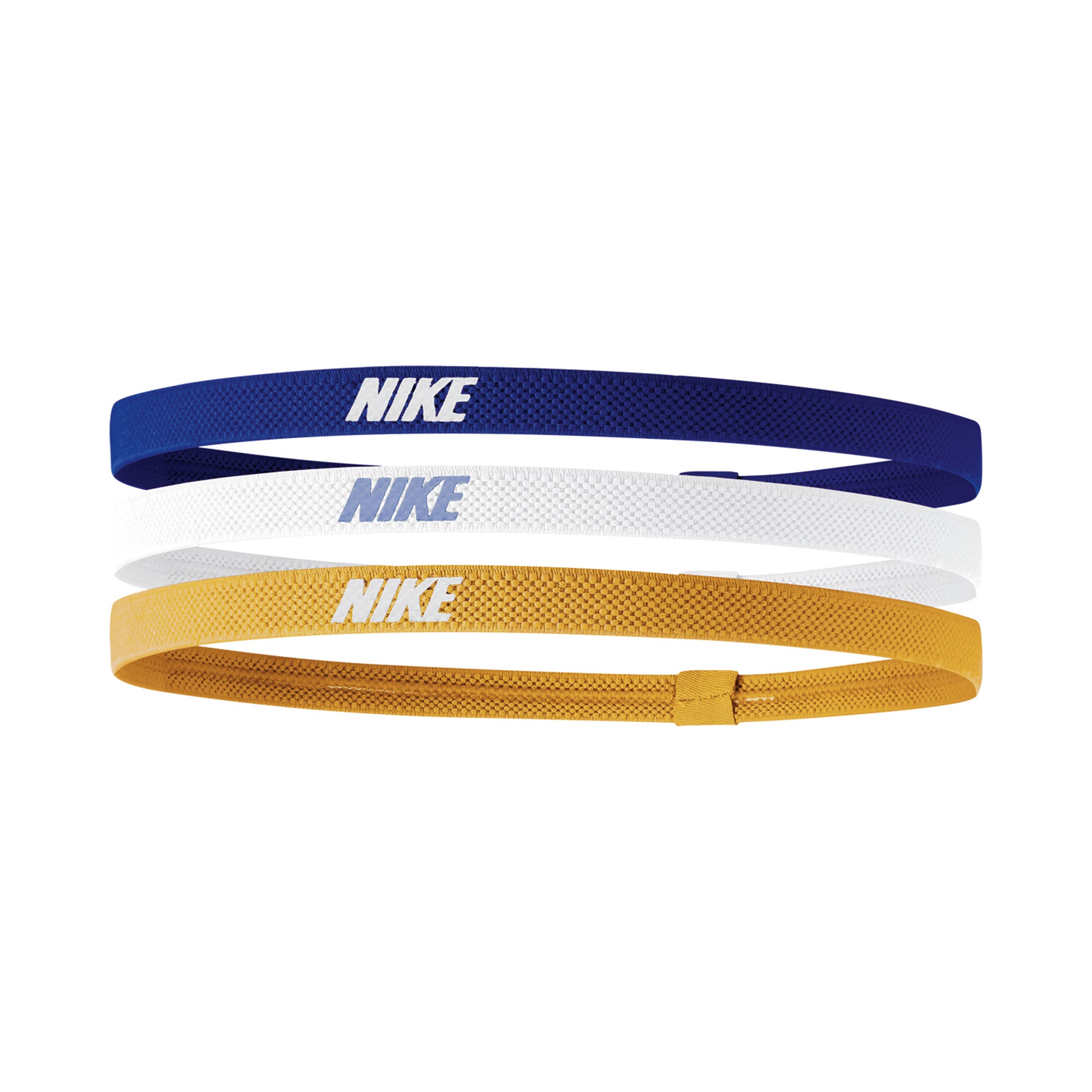 Nike Elastic 2.0 Stirnband 3er Pack Unisex - mehrfarbig,