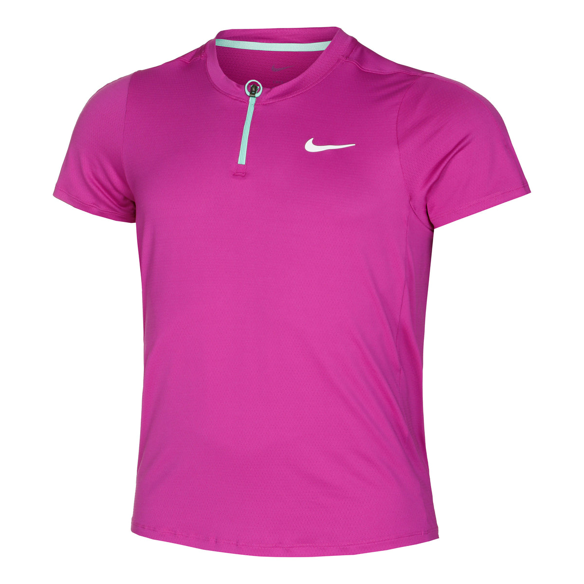Nike Court Dri-Fit T-Shirt Herren - pink, weiß