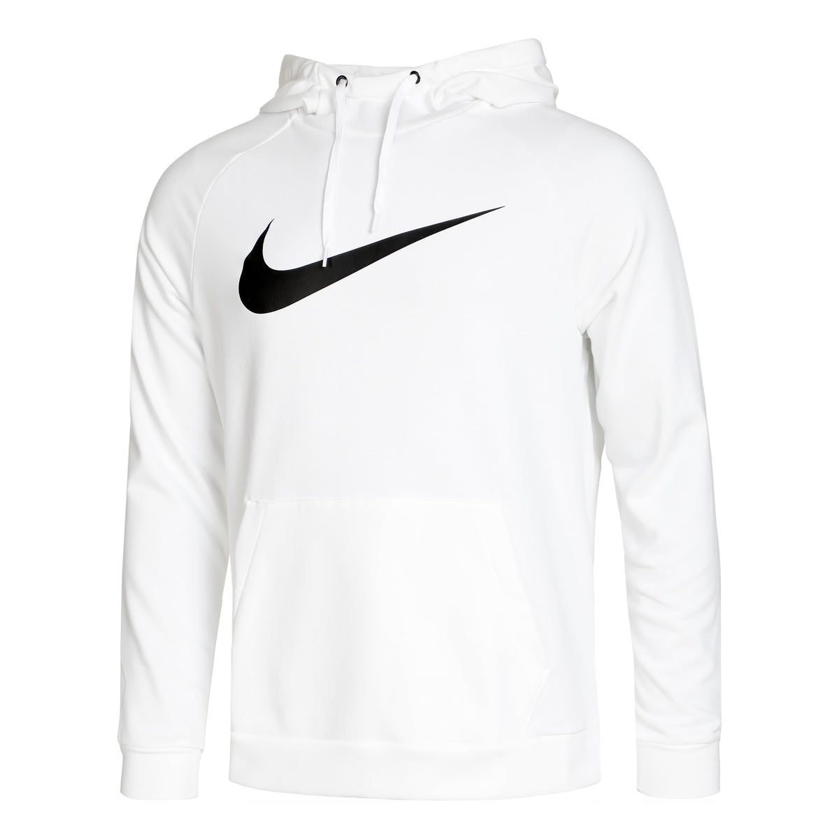 Nike Dri-Fit Swoosh Hoody Herren - weiß, schwarz