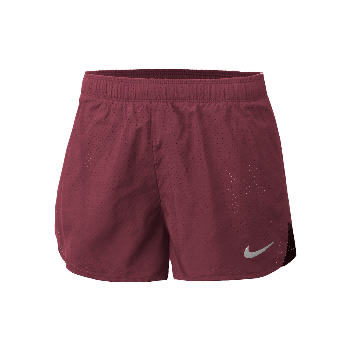 Nike Fast 4in Running Shorts Herren - rot, grau