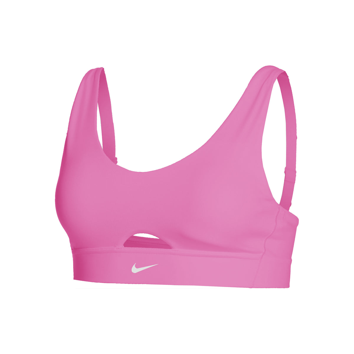 Nike Dri-Fit Indy Plunge Cutout Sport-BH Damen - pink,