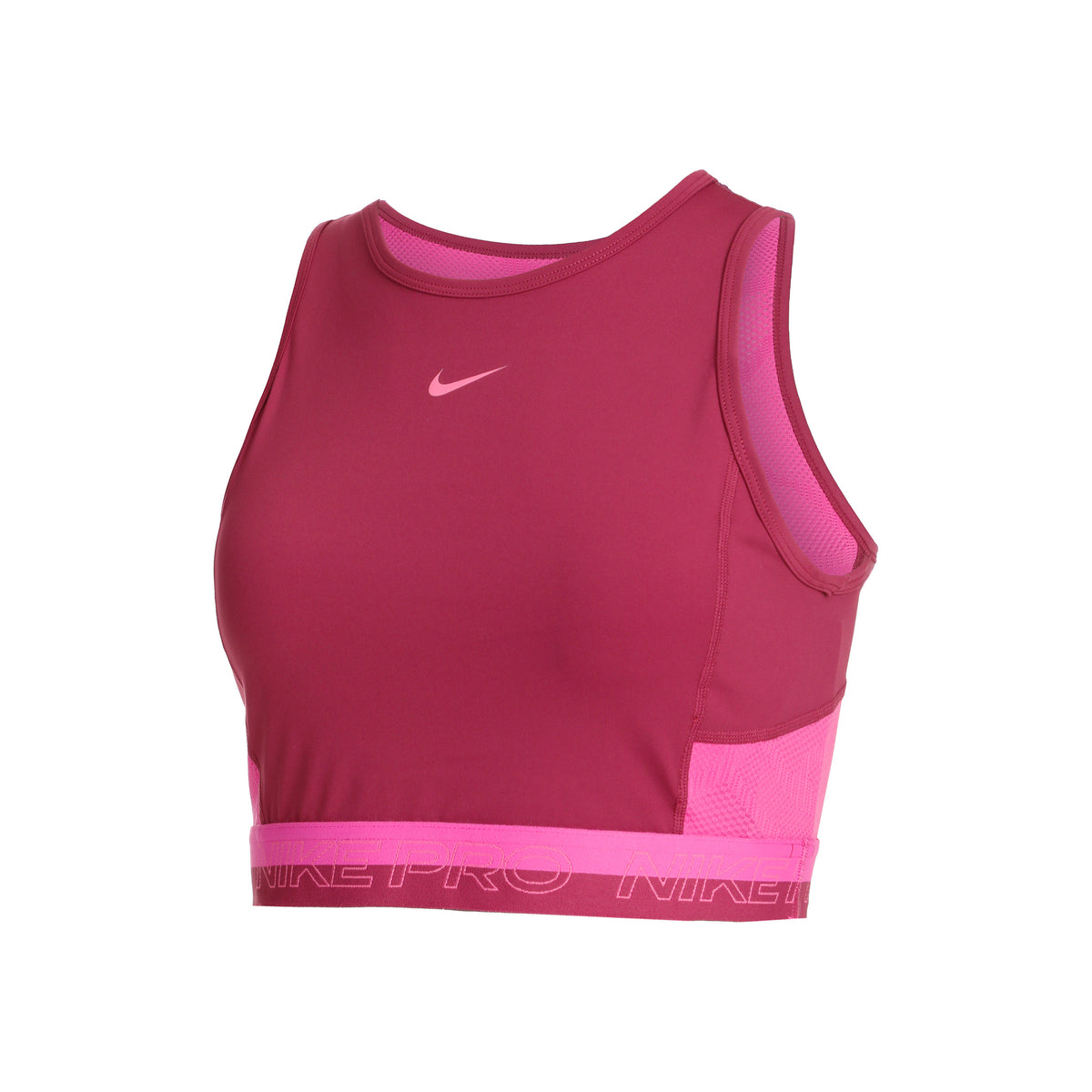 Nike Dri-Fit Performance 3in Tank-Top Damen - rot, pink