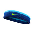 Swoosh Stirnband Unisex - blau, grün