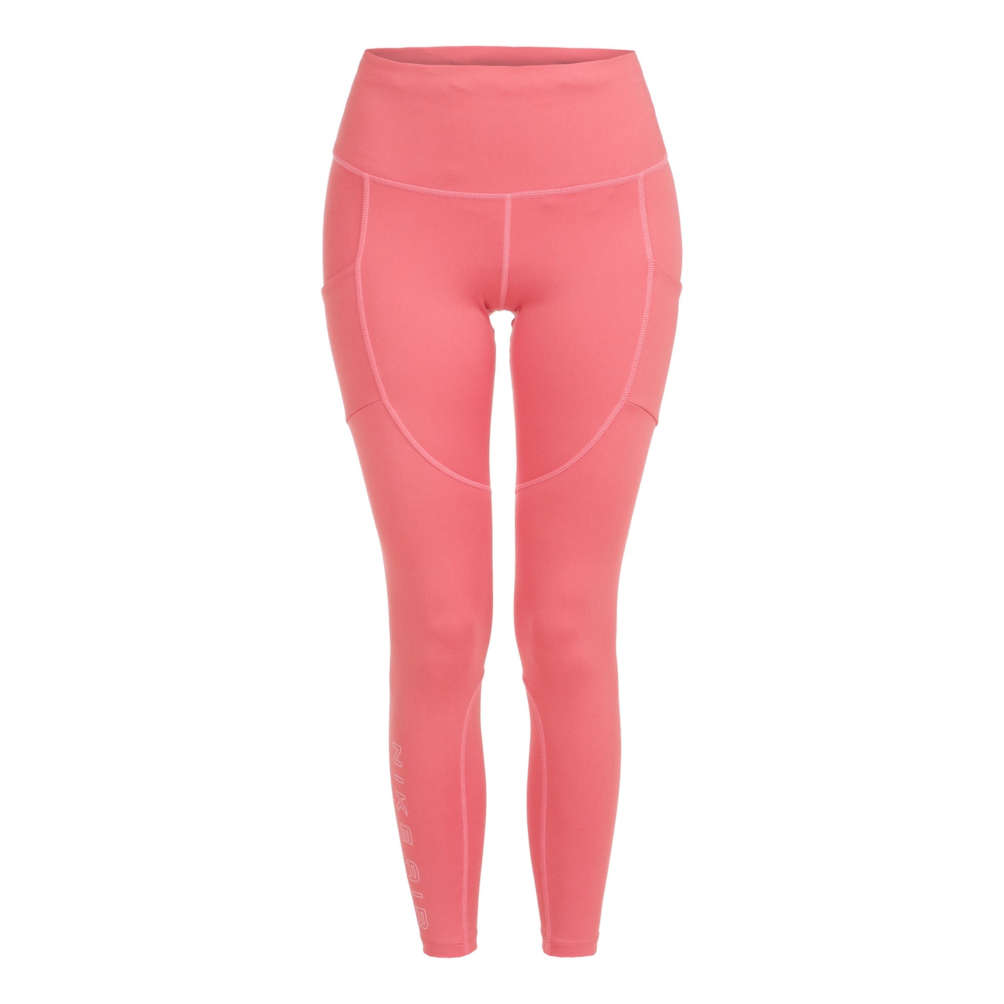 Nike Dri-Fit Air Mid-Rise 7/8 Tight Damen - orange,