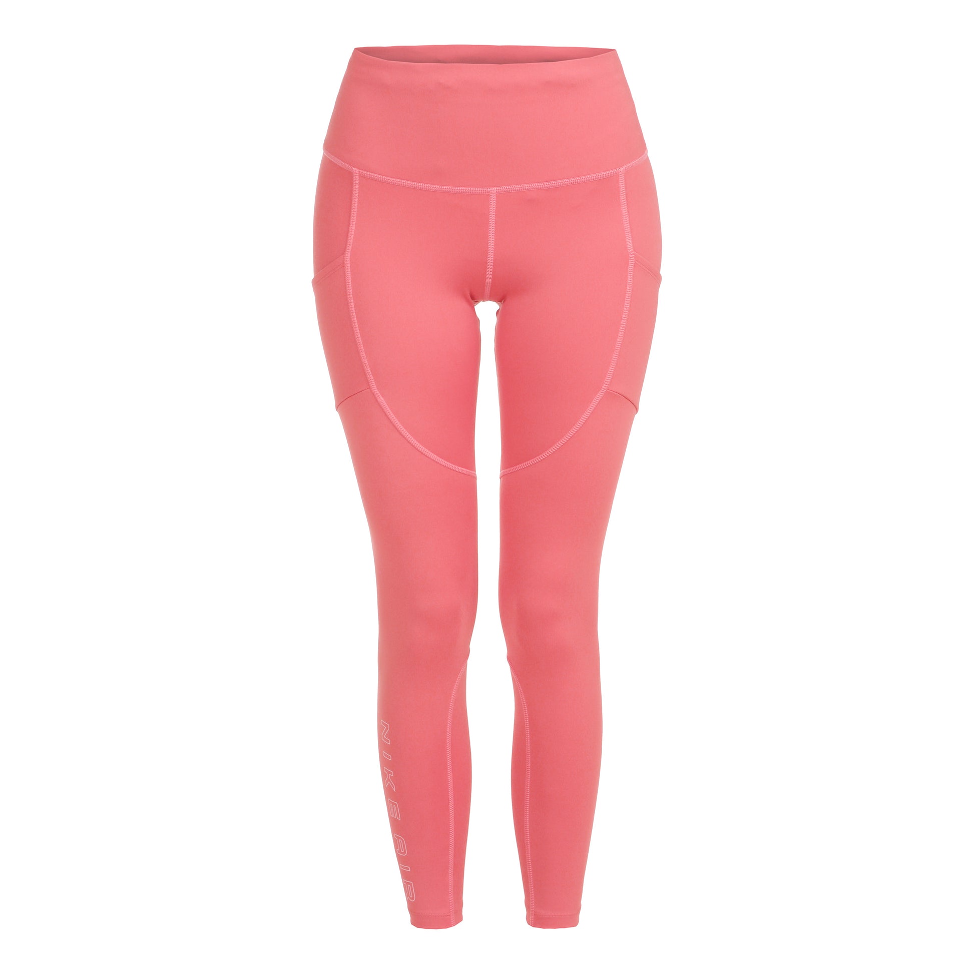 Nike Dri-Fit Air Mid-Rise 7/8 Tight Damen - orange,