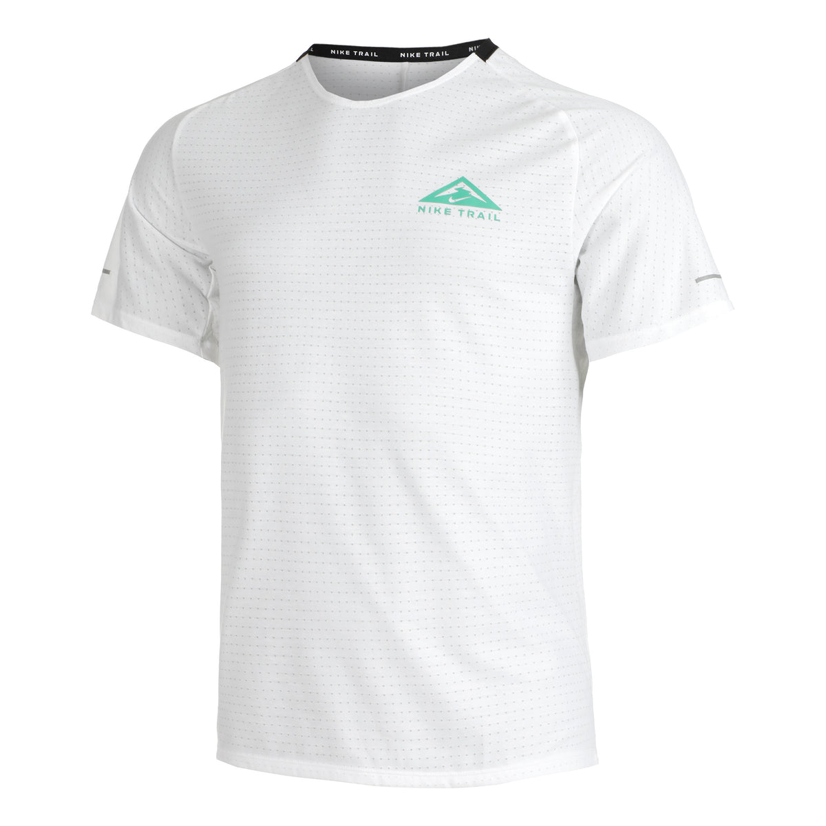 Nike Dri-Fit Solar Chase Running Laufshirt Herren - weiß,