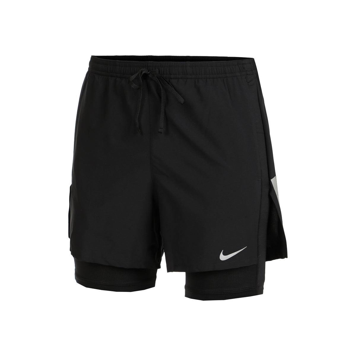 Nike Run Division 8in Hybrid Stride Shorts Herren - schwarz,