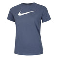 Dri-Fit Swoosh T-Shirt Damen - blaugrau,