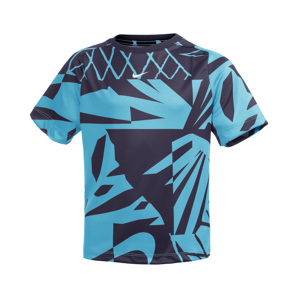 Nike Big Kids T-Shirt Jungen - türkis, schwarz