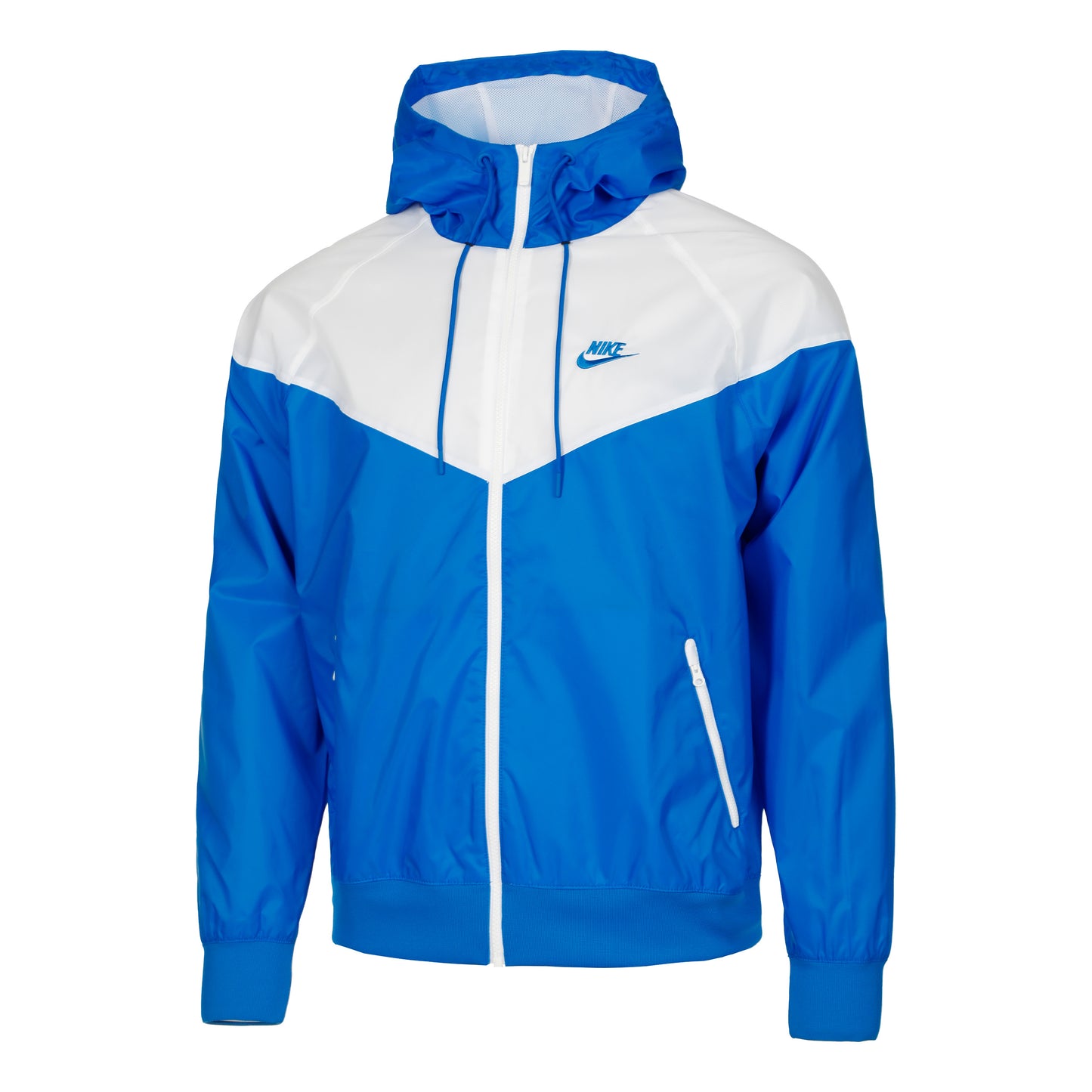 Nike Heritage Essential Windrunner Trainingsjacke Herren - weiß, blau