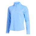 Dri-Fit One Standard Half-Zip Longsleeve Damen - hellblau,