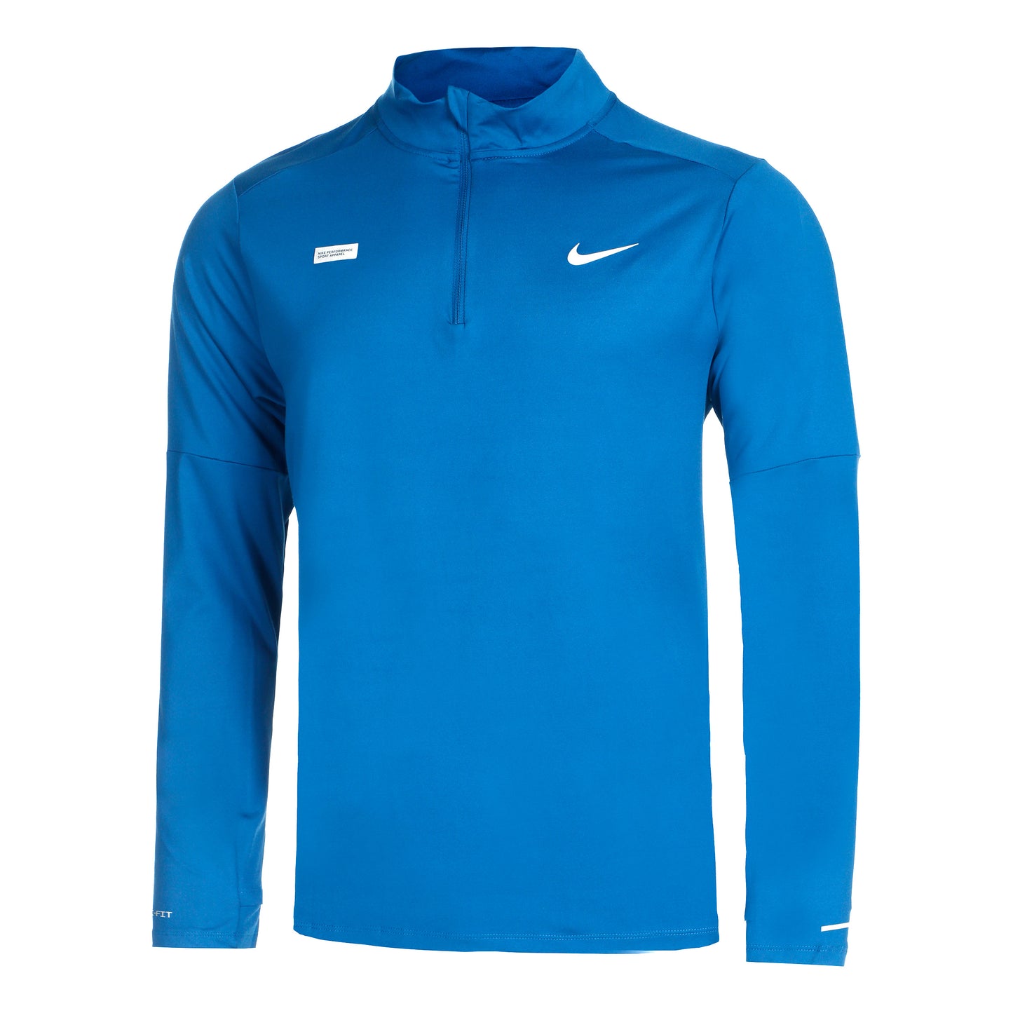 Nike Dri-FIT Element Flash Half-Zip Laufshirt Herren - blau,