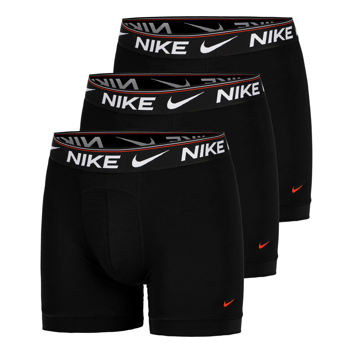 Nike Ultra Comfort Boxer Short 3er Pack Herren - schwarz,