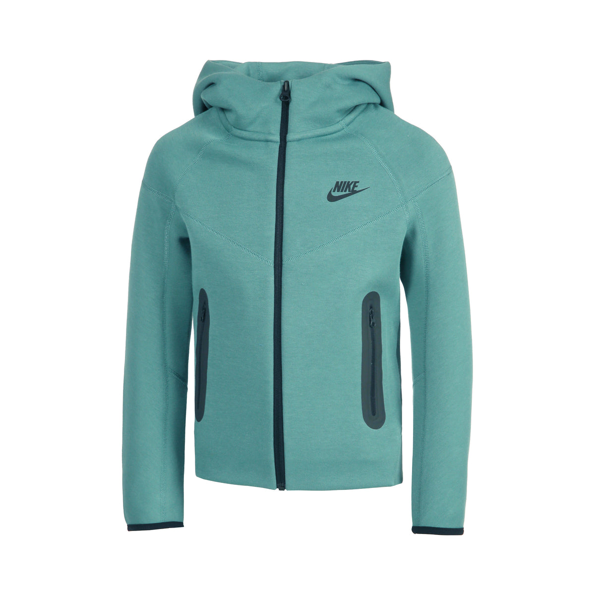 Nike Tech Fleece Full-Zip Sweatjacke Jungen - dunkelgrün,