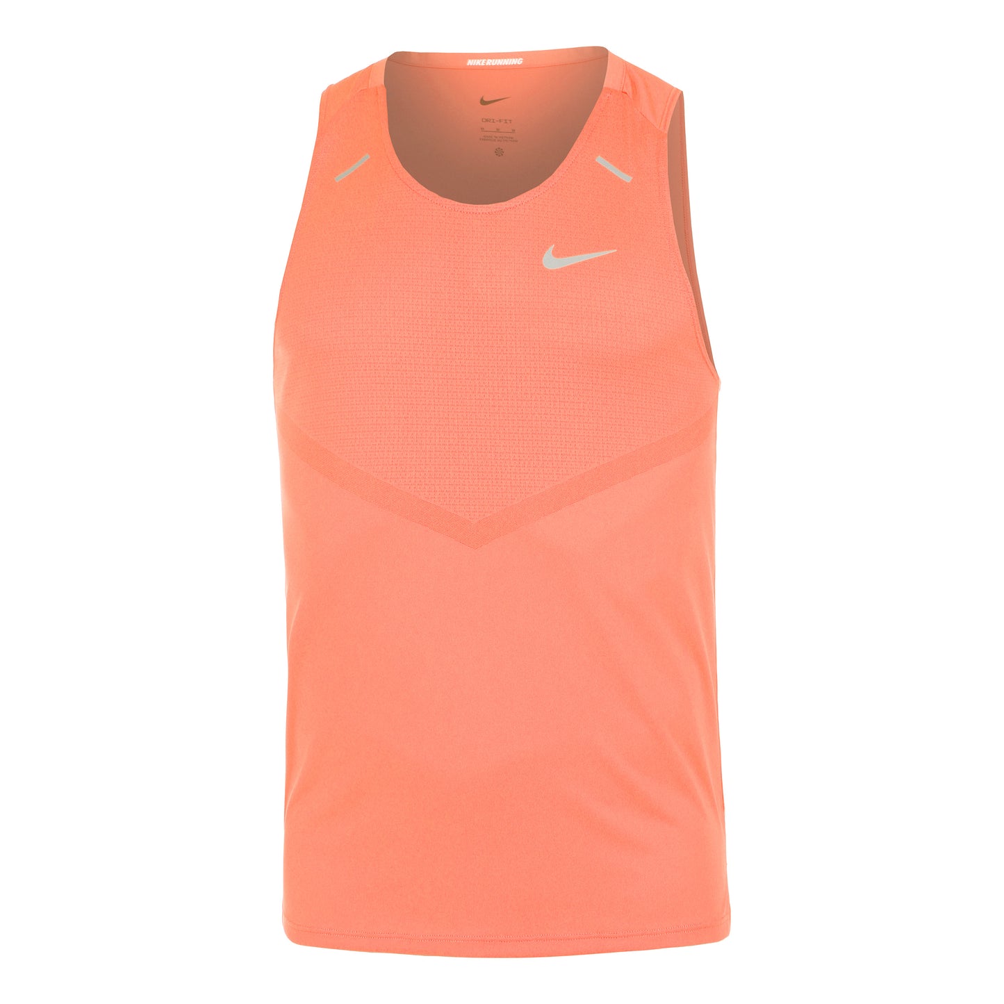 Nike Dri-Fit Rise 365 Running Tank-Top Herren - orange,