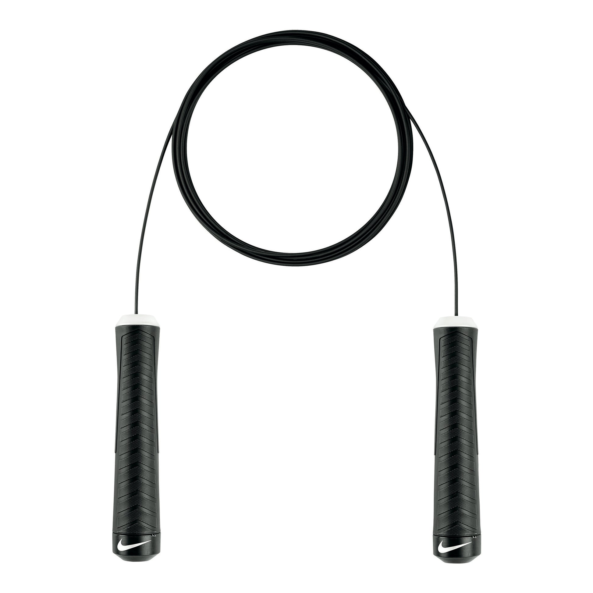 Nike Fundamental Weighted Rope Springseil-Schwarz,Weiß