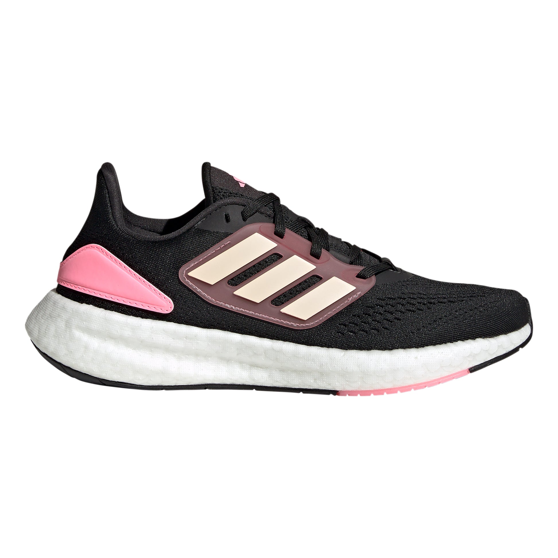 adidas Pureboost 22 Neutralschuh Damen - schwarz, pink