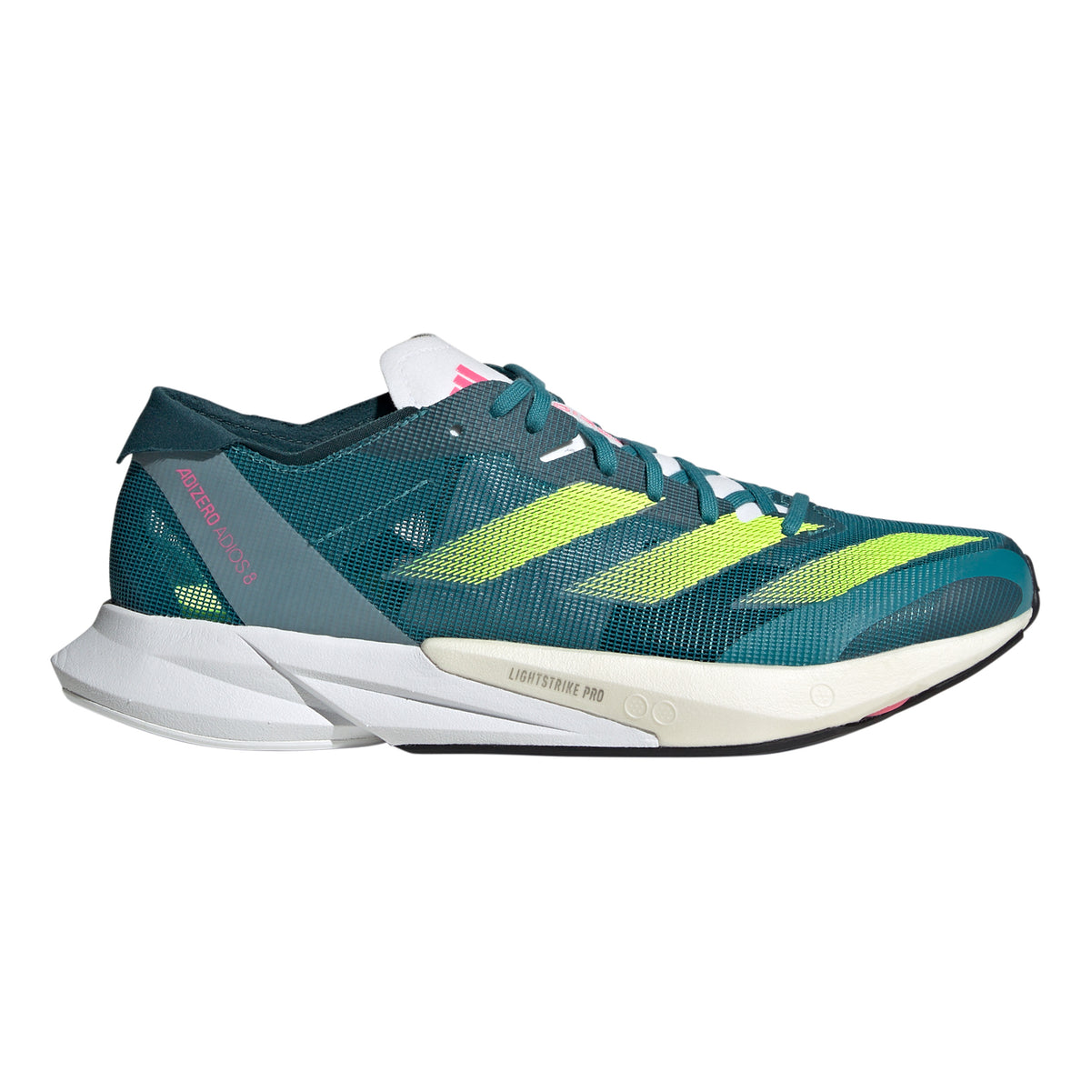 adidas Adizero Adios 8 Wettkampfschuh Damen - rot, limette