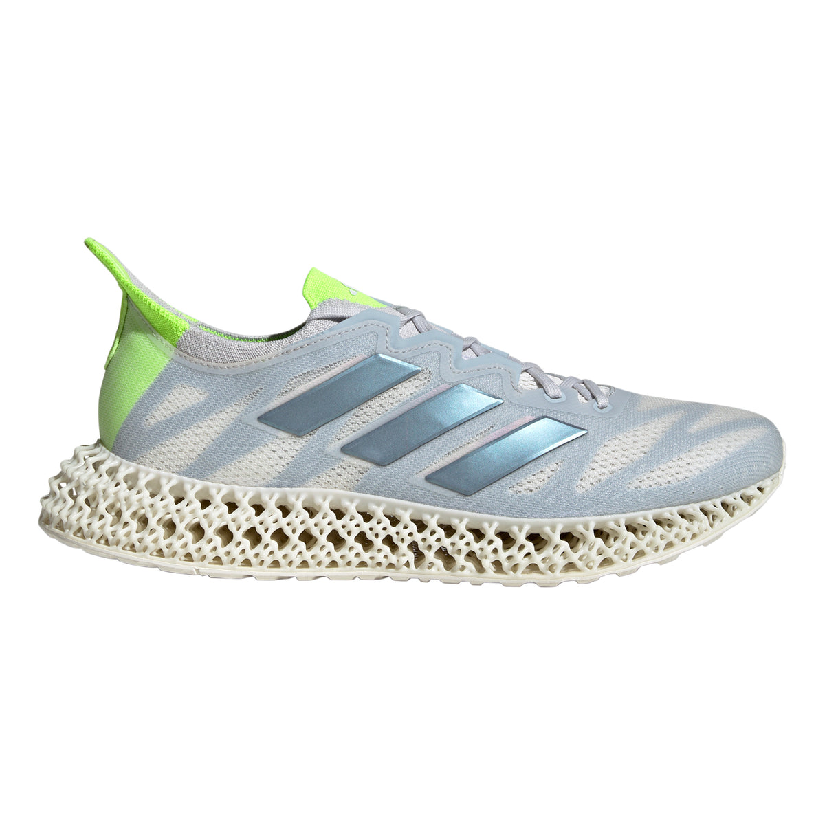 adidas 4D FWD 3 Neutralschuh Herren - grau, limette