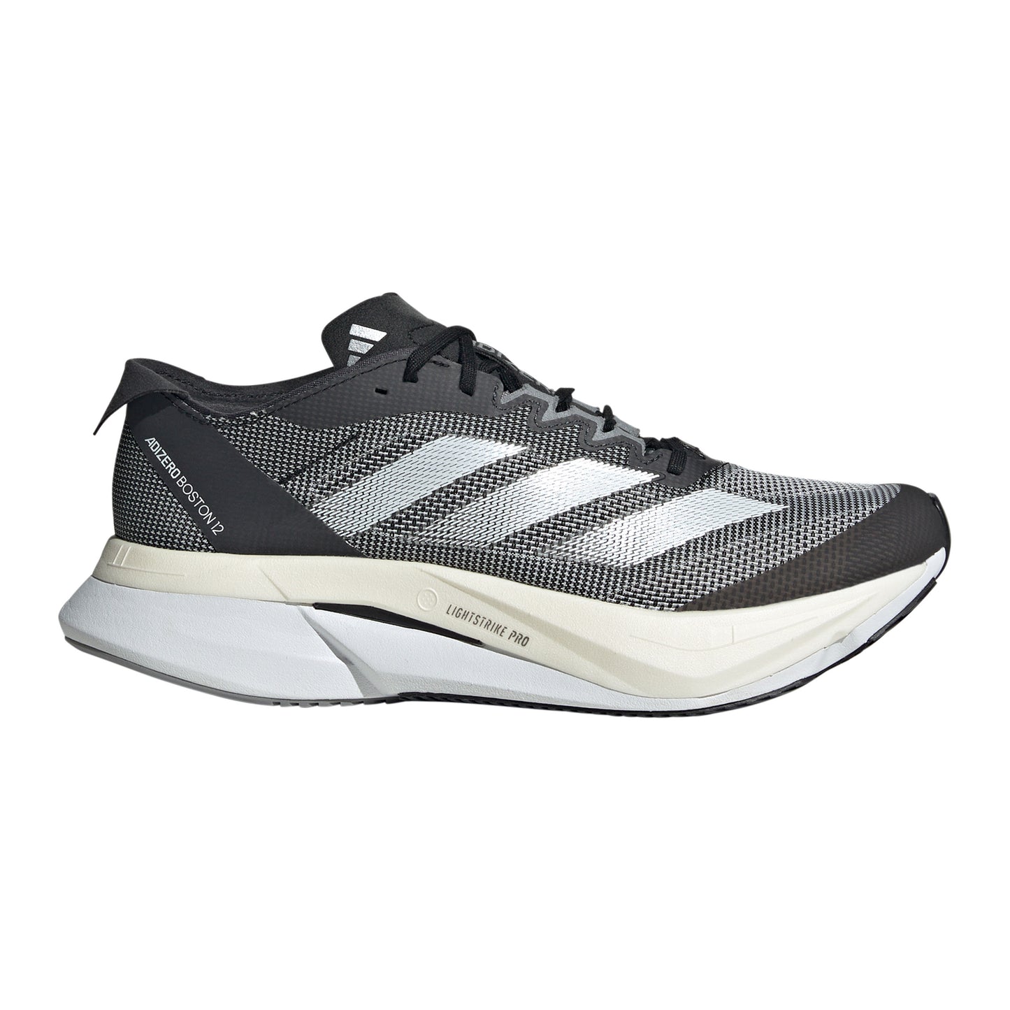 adidas Adizero Boston 12 Wettkampfschuh Damen - schwarz, weiß