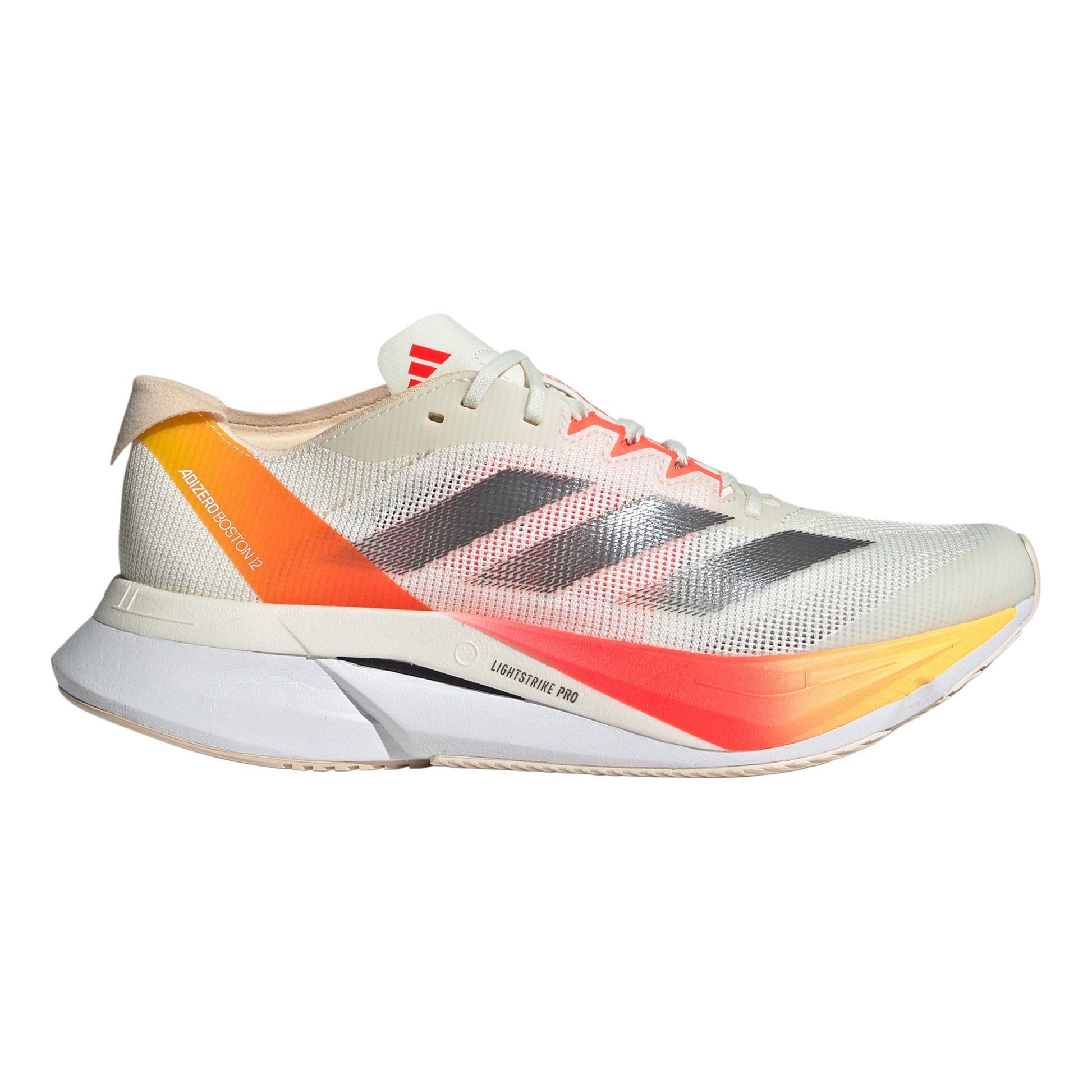 adidas Adizero Boston 12 Wettkampfschuh Damen - creme, orange