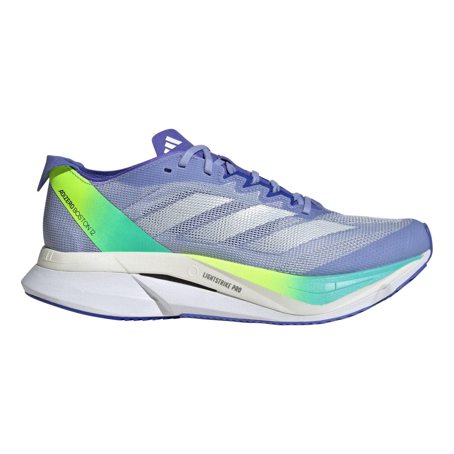 adidas Adizero Boston 12 Wettkampfschuh Damen - blau, mehrfarbig