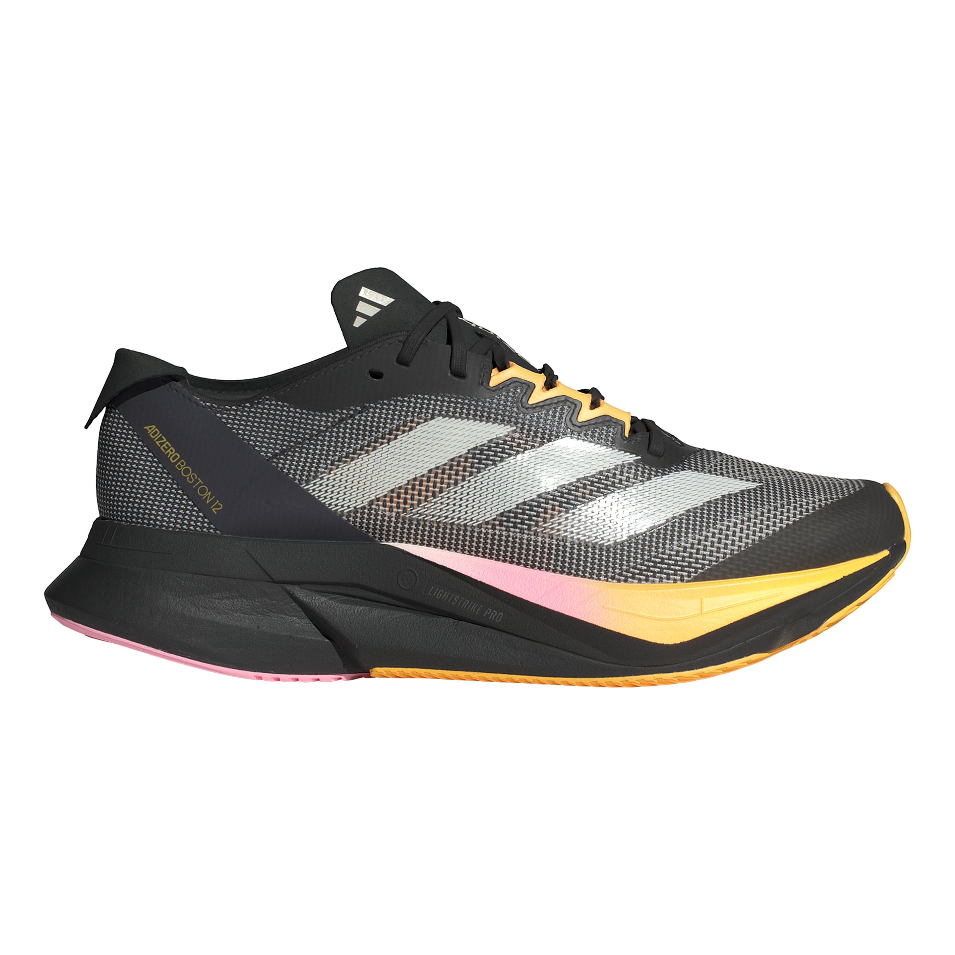 adidas Adizero Boston 12 Wettkampfschuh Damen - schwarz, orange