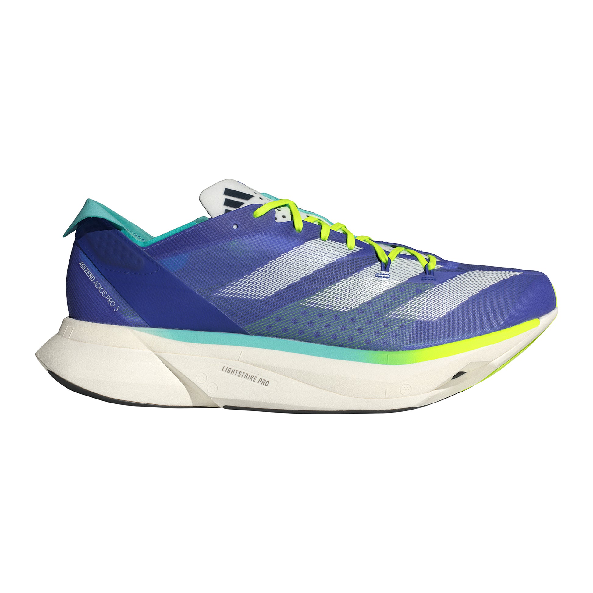 adidas Adizero Adios Pro 3 Wettkampfschuh Herren - blau, mint