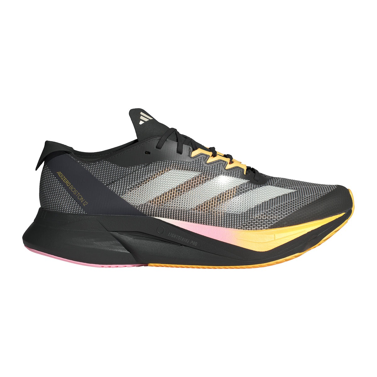 adidas Adizero Boston 12 Wettkampfschuh Herren - schwarz, orange