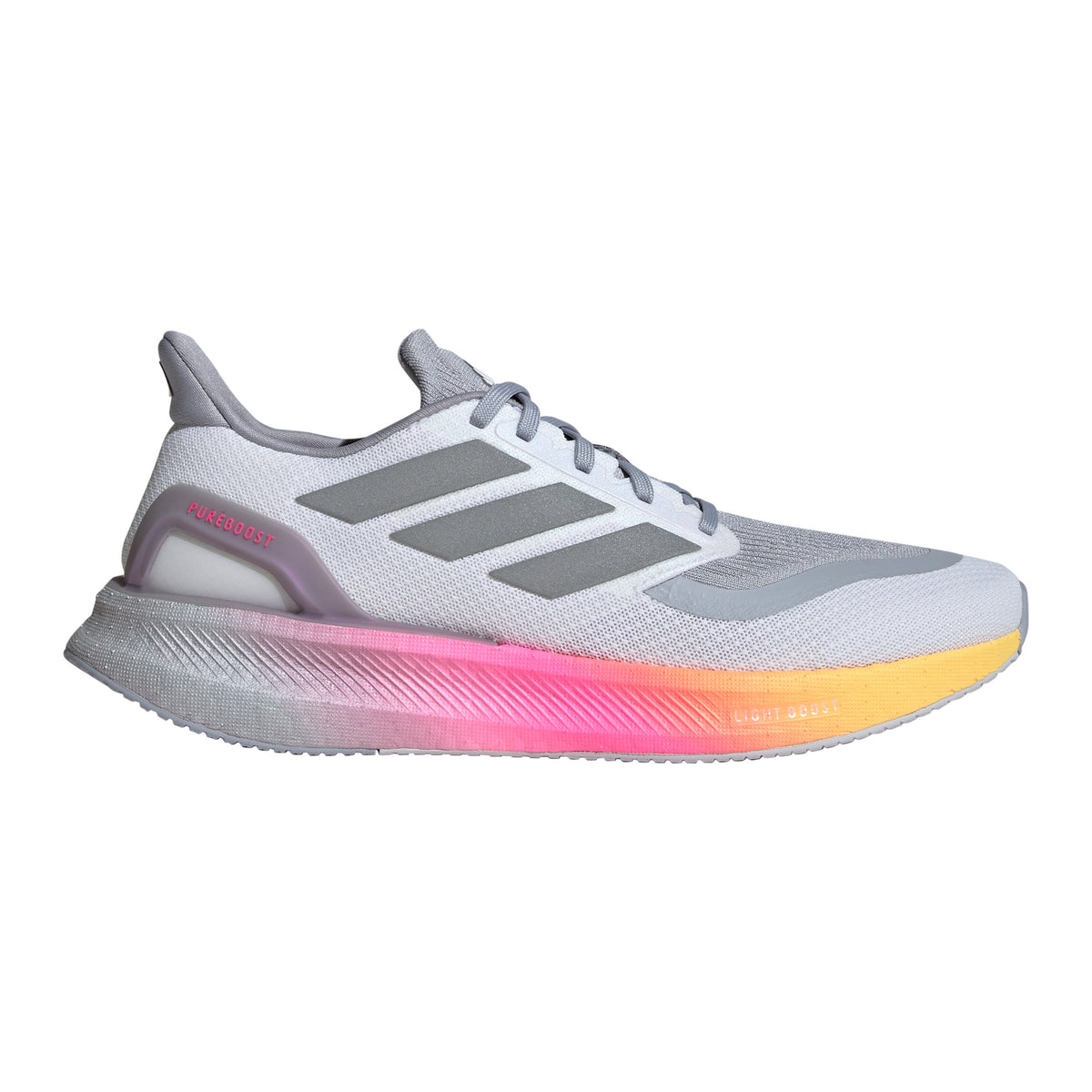 adidas Pureboost 5 Neutralschuh Herren - weiß, grau