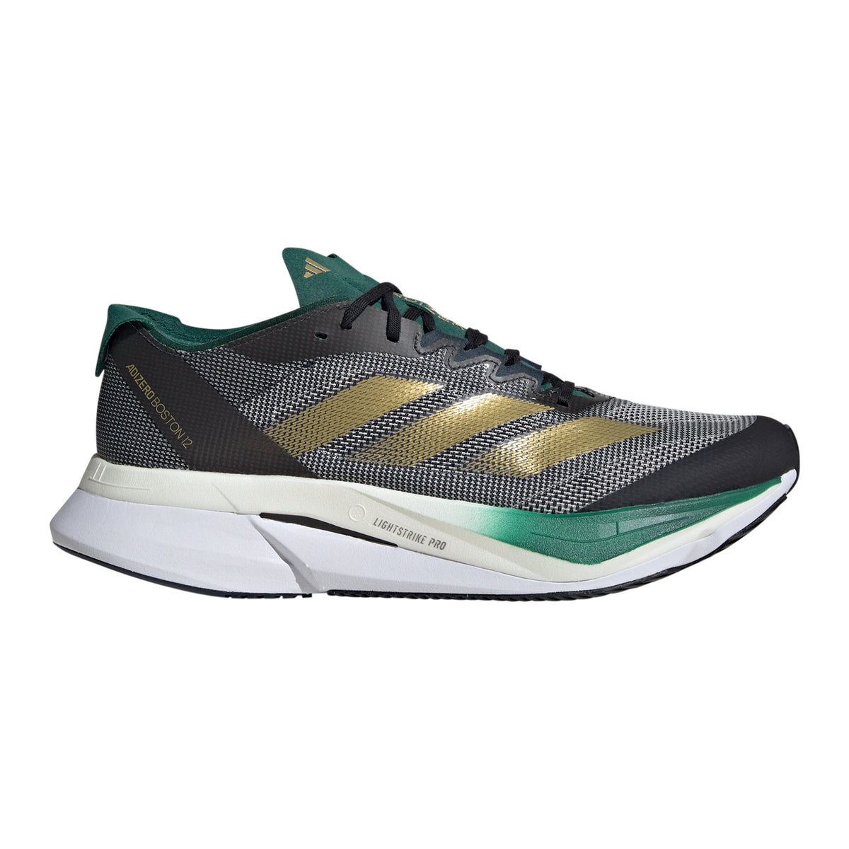 adidas Adizero Boston 12 Berlin Wettkampfschuh Herren - schwarz, gold