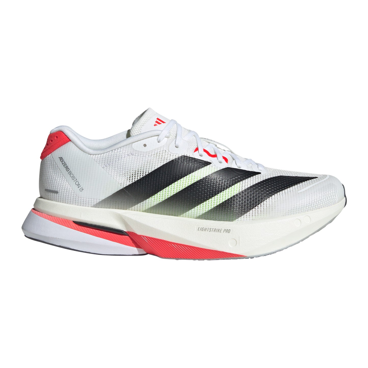 adidas adizero Boston 13 Wettkampfschuh Damen - weiß, schwarz