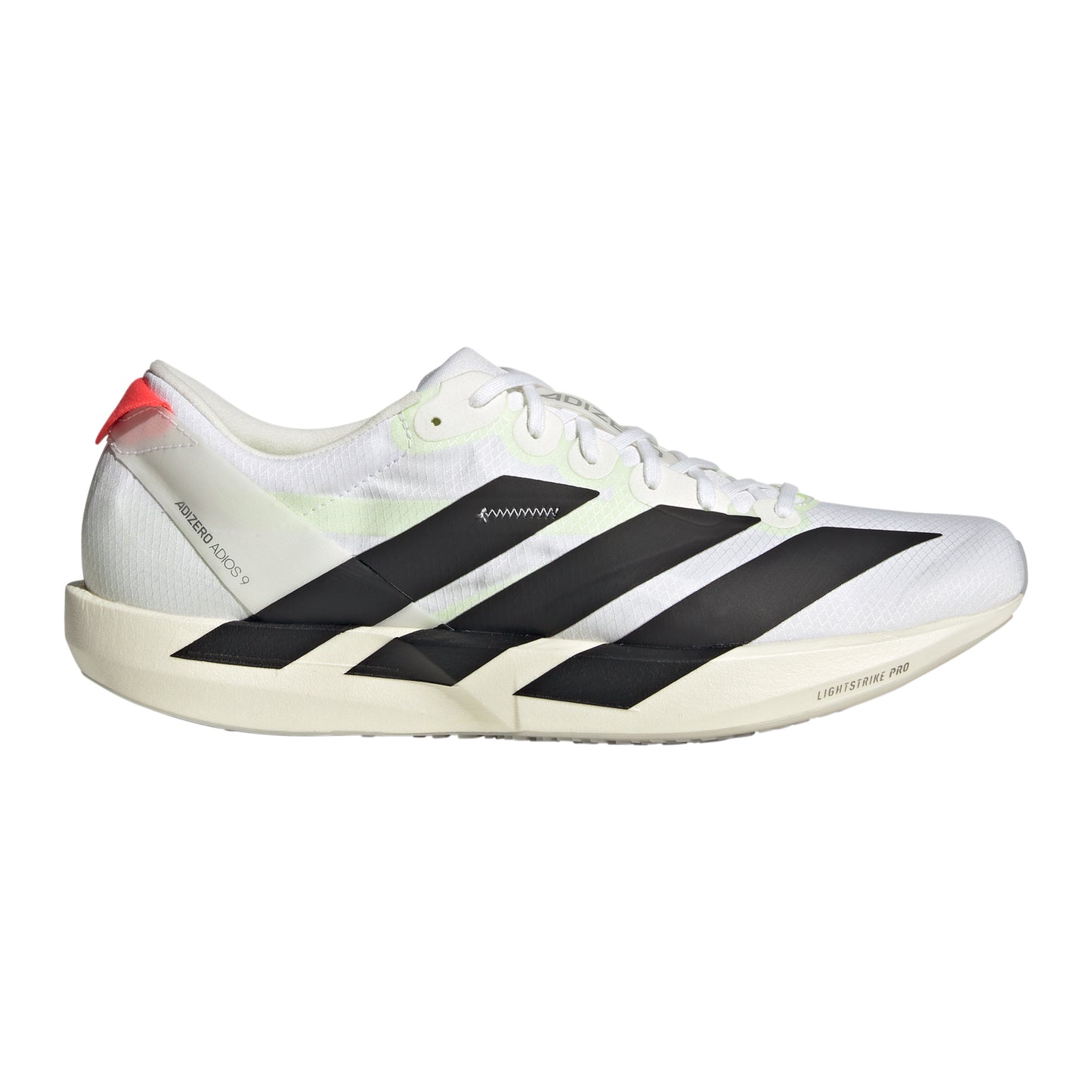 adidas adizero Adios 9 Wettkampfschuh Herren - weiß, schwarz