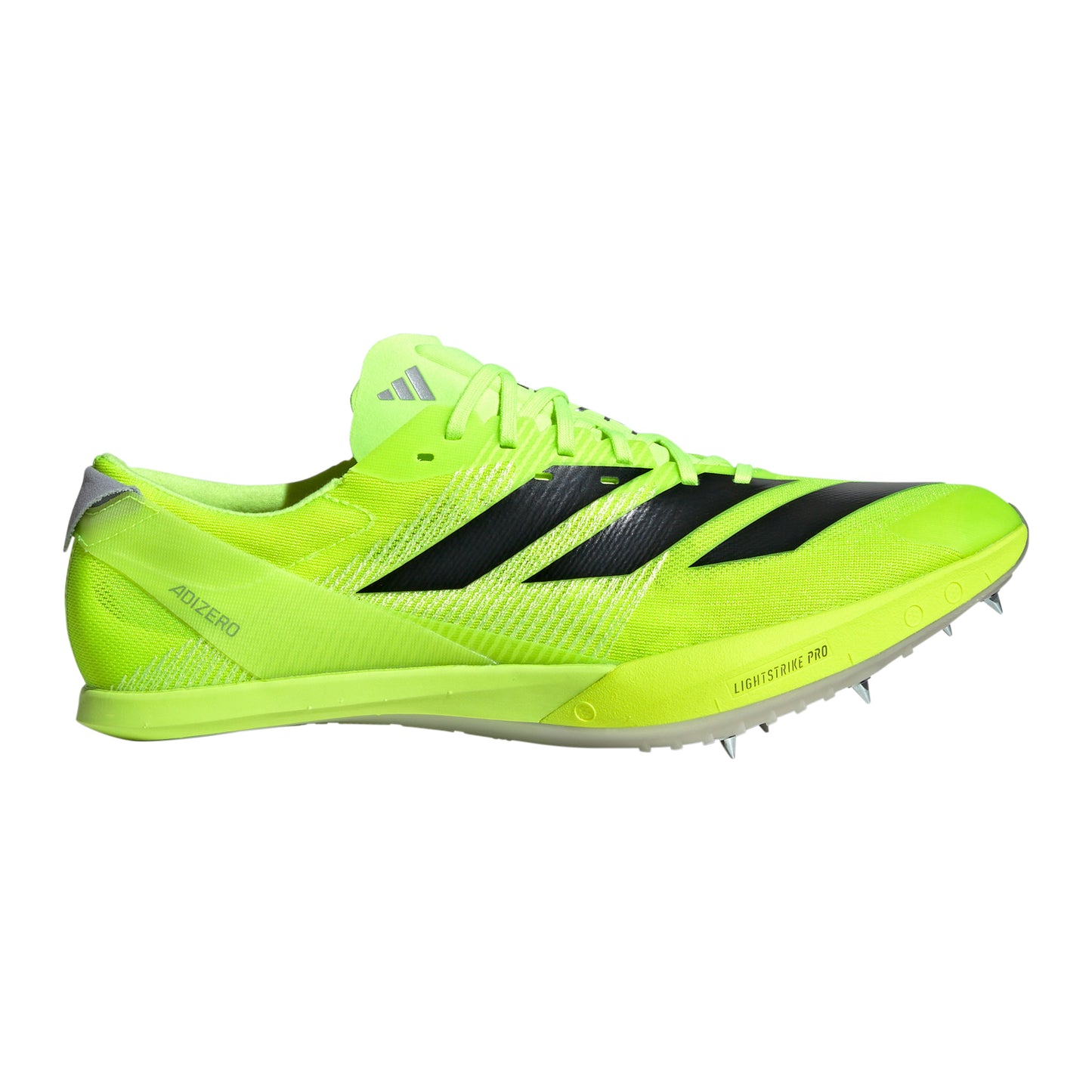 adidas Adizero Finesse Spikeschuh Unisex - neongrün, schwarz