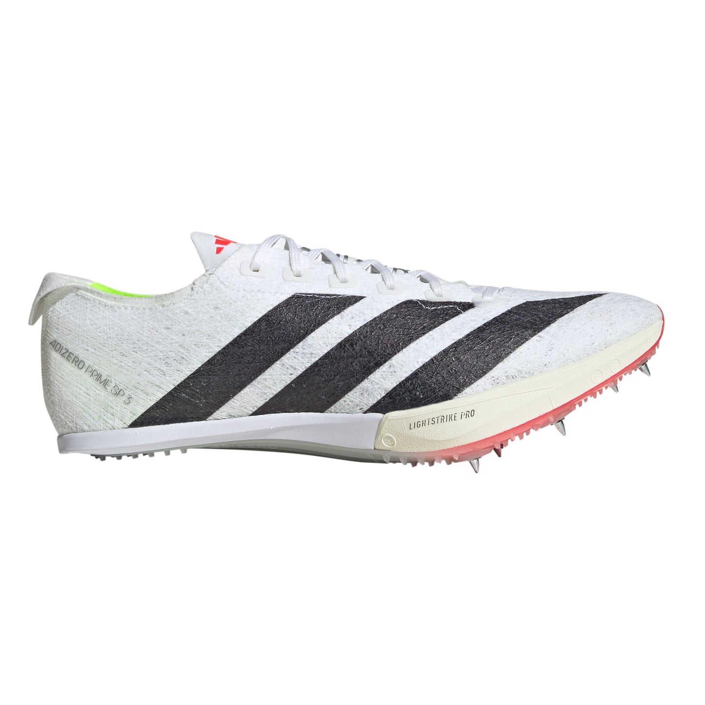 adidas adizero Prime SP 3 Spikeschuh Unisex - weiß, schwarz