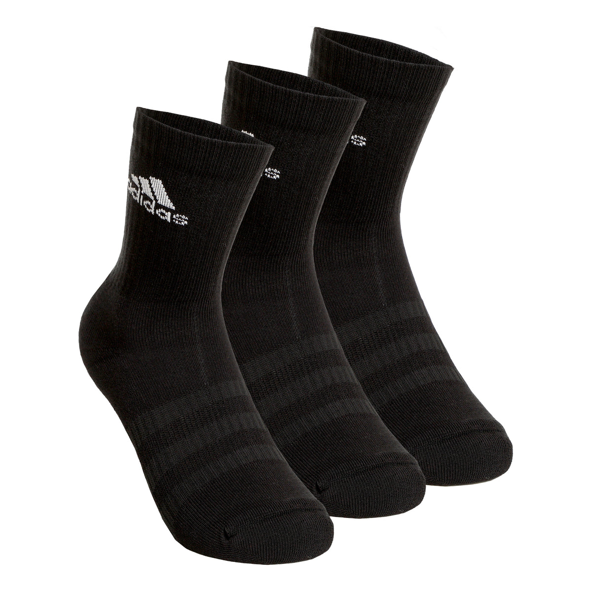 adidas Cush Crew Sportsocken 3er Pack Unisex - schwarz, weiß