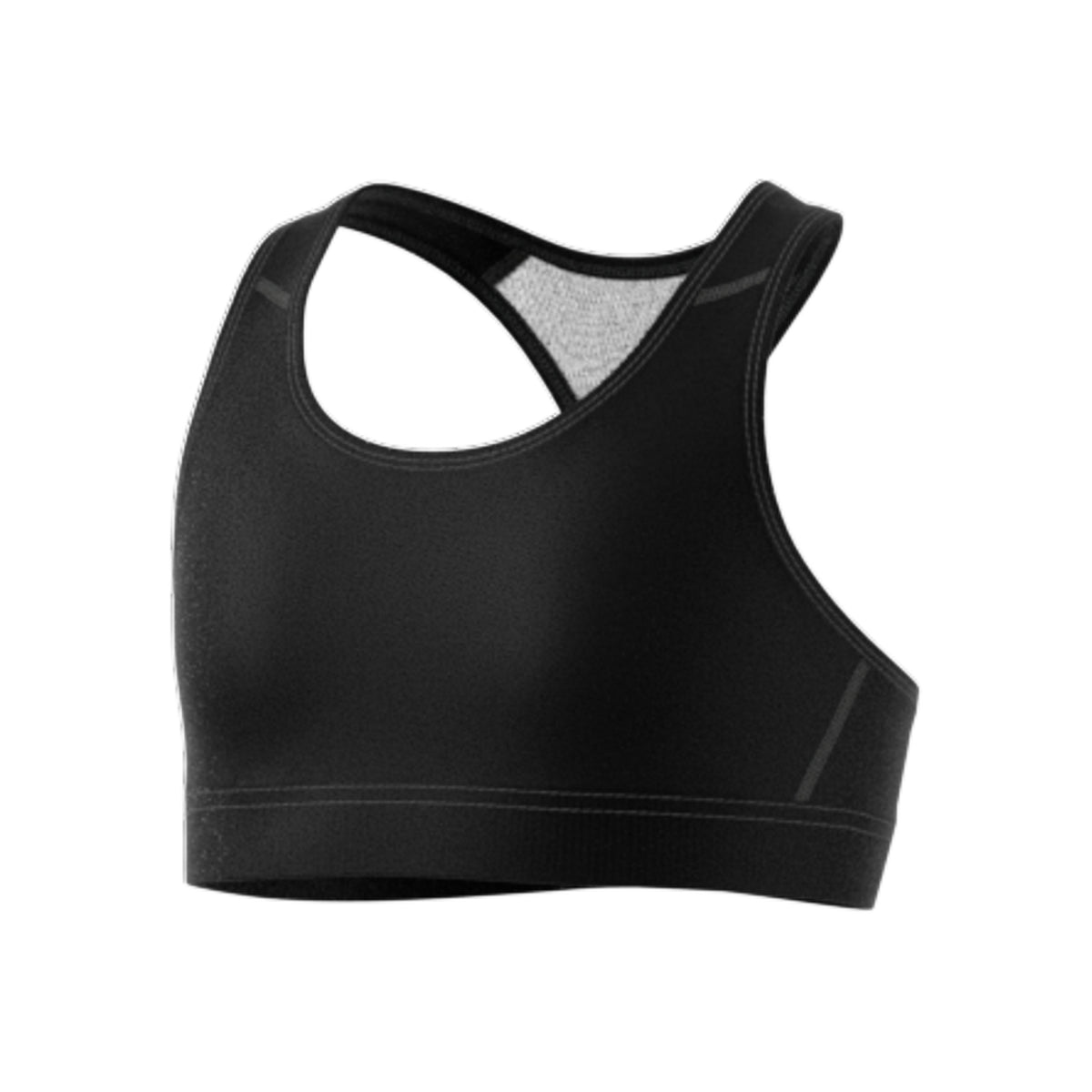 adidas AlphaSkin Sport-BH Mädchen - schwarz, weiß