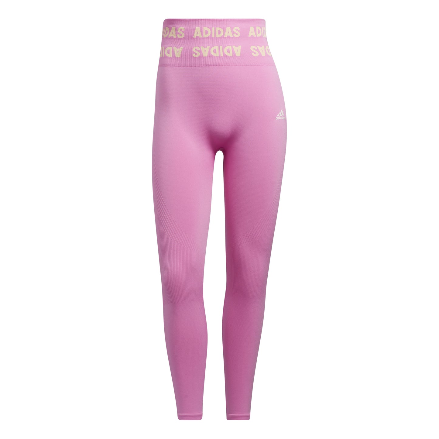 adidas Aeroknit 7/8 Tight Damen - rosa, gelb