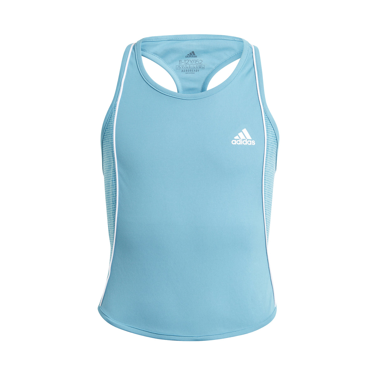 adidas Pop Up Tank-Top Mädchen - hellblau, weiß