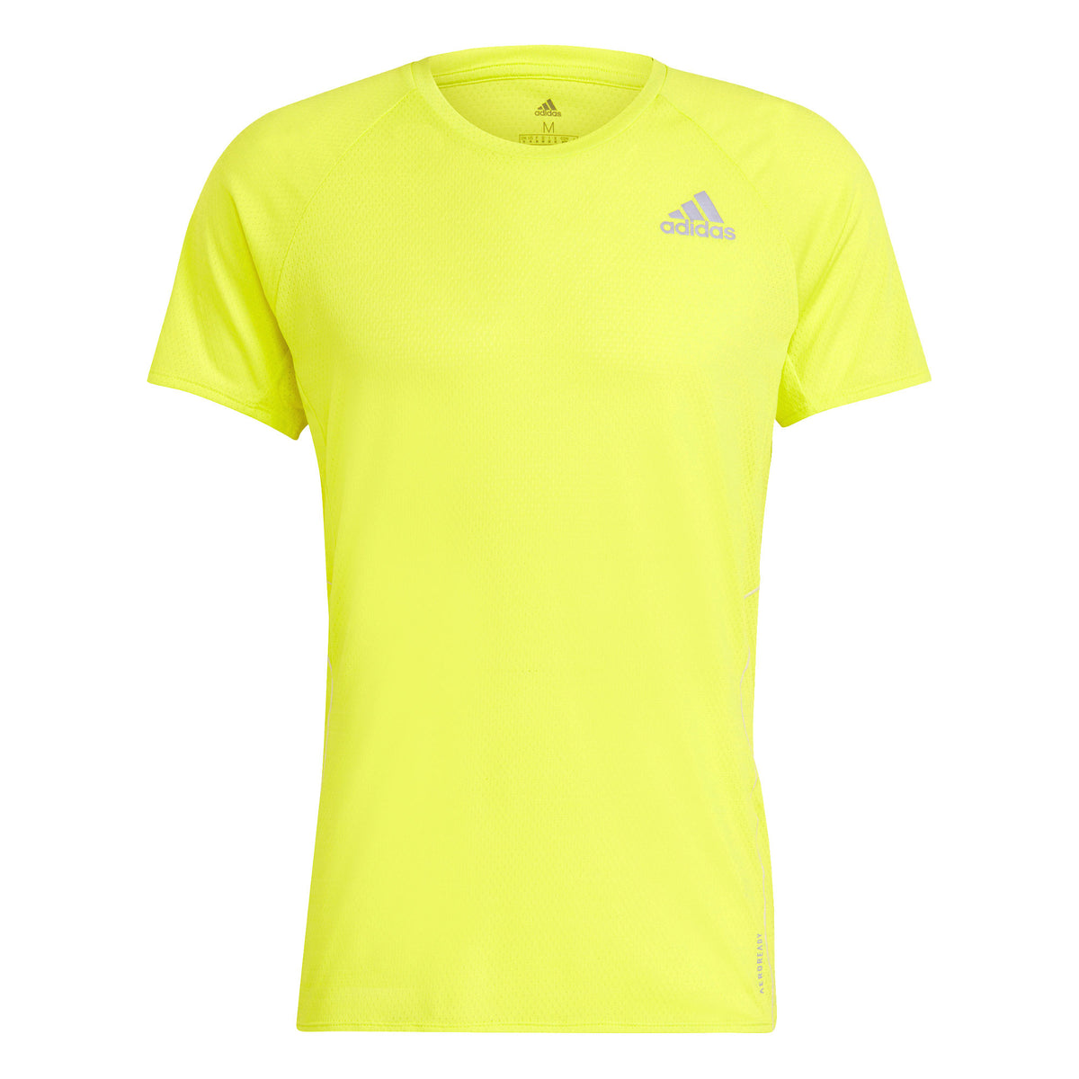 adidas Adi Runner T-Shirt Herren - zitronengelb, weiß