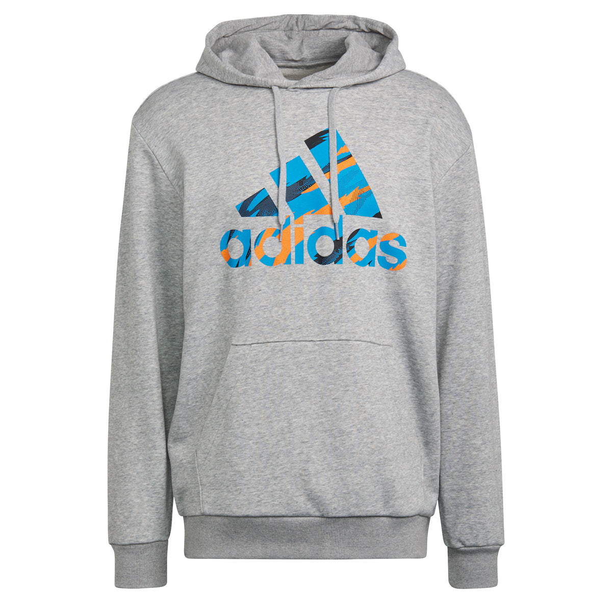 adidas Camo Hoody Herren - hellgrau, mehrfarbig